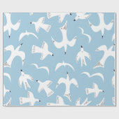 Zeilen tijdens de vlucht cadeaupapier (Vlak)