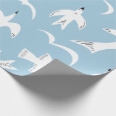 Zeilen tijdens de vlucht cadeaupapier (Hoek)