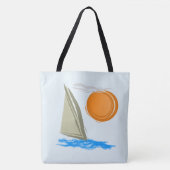Zeilen Tote Bag (Voorkant)