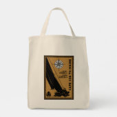Zeilen van Cape Cod naar Maine Tote Bag (Achterkant)