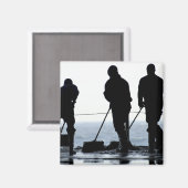 Zeilen vegen de hangar uit magneet (Voorkant / Achterkant)