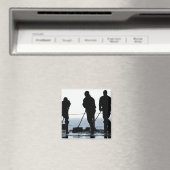 Zeilen vegen de hangar uit magneet (Insitu (Vaatwasser))