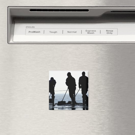 Zeilen vegen de hangar uit magneet (Insitu (Vaatwasser))