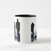 Zeilen vegen de hangar uit mok (Midden)