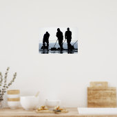 Zeilen vegen de hangar uit poster (Keuken)