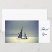 Zeilen Verder Bedankkaart (Voorkant / Achterkant)