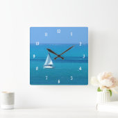 Zeilen Vierkante Klok (Huis)