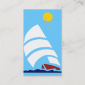 Zeilen Visitekaartje (Achterkant)