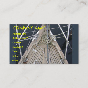 Zeilen Visitekaartje