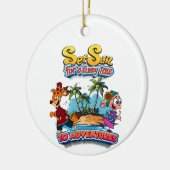 Zeilen voor een Funny Tale eiland Ornamenten (Links)