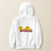 Zeilen voor een Funny Tale Girl's Pullover Hoodie (Laag Achter)