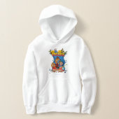 Zeilen voor een Funny Tale Girl's Pullover Hoodie (Laagn)