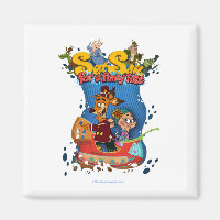 Zeilen voor een Funny Tale Magnet