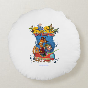 Zeilen voor een Funny Tale Rond Kussen