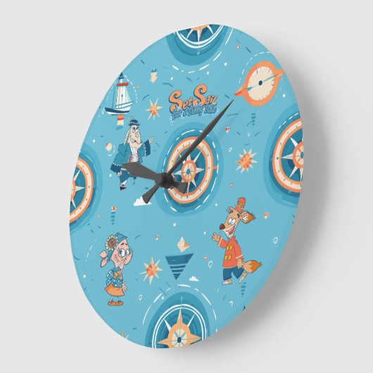 Zeilen voor een Funny Tale wrap Grote Klok (Hoek)