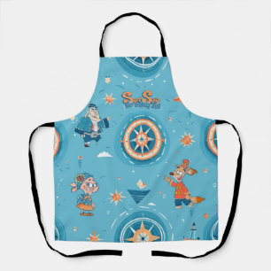 Zeilen voor een Funny Tale wrap Schort