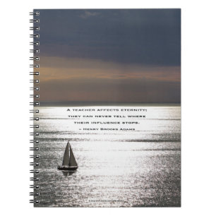 Zeilen voor leraren - Spiral notebook Notitieboek