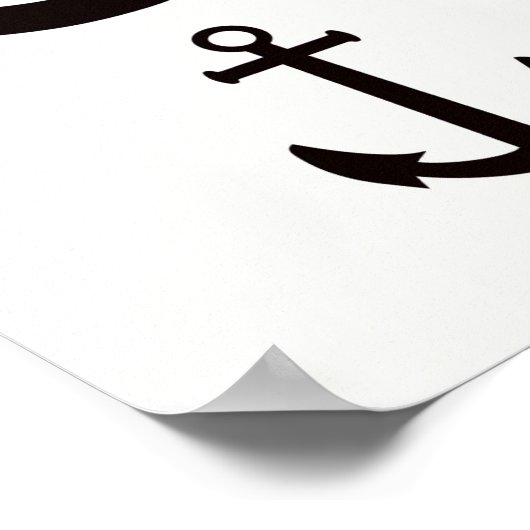 Zeilen weg vintage reisposter poster (Hoek)