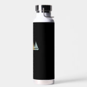 Zeilen Zeilboot Retro Waterfles (Links)