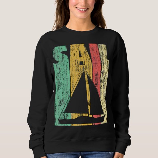 Zeilen Zeilboot Sailor Nautical Captain Trui (Voorkant)