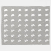 Zeilend op zee fleece deken (Voorkant (Horizontaal))