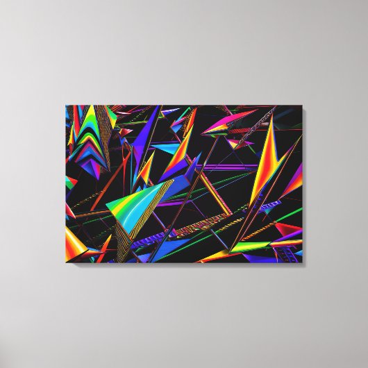 Zeilend op zonne-energie canvas afdruk (Voorkant)