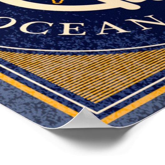  zeilend Poster (Hoek)