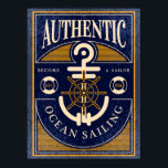 zeilend Poster<br><div class="desc">Poster voor zeezeilen | © en ® Bigstock® - Alle rechten voorbehouden.</div>