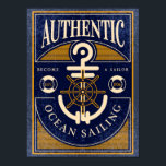 zeilend Poster<br><div class="desc">Poster voor zeezeilen | © en ® Bigstock® - Alle rechten voorbehouden.</div>