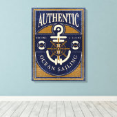  zeilend Poster Canvas Afdruk (Insitu (Houten vloer))