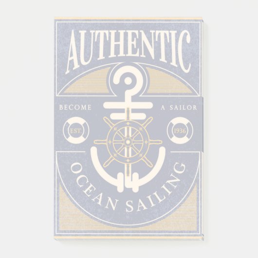 zeilend Poster Post-it® Notes (Voorkant)