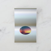 Zeilend schip naar de zon kaart (Binnen)