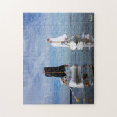 Zeilende Fubby's die op avontuur gaan. Legpuzzel (Verticaal)