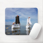 Zeilende Fubby's die op avontuur gaan. Muismat (Met muis)