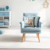 Zeilende teddybeer en ankers kussen