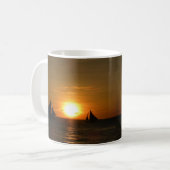Zeilende Zonsondergang Mok (Voorkant links)