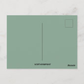  zeiler in Blue Riding Turkije Thanksgiving Briefkaart (Achterkant)