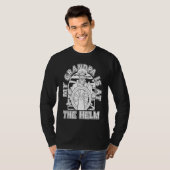 Zeiler Opa Boot Zeilboot Kapitein Zeilen T-shirt (Voorkant volledig)