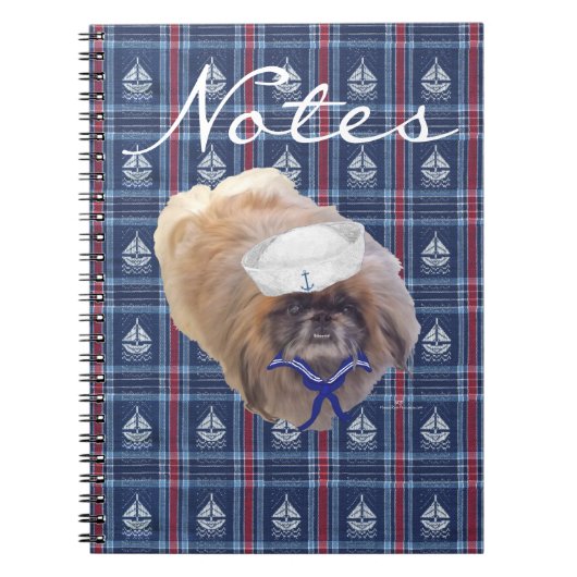 Zeiler Pekingees Notitieboek (Voorkant)