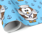 zeiler uil cadeaupapier (Rol Hoek)