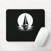 Zeiler Zeilboot - Captain Boat Boating Sun Muismat (Met muis)