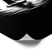 Zeiler Zeilboot - Captain Boat Boating Sun Poster (Hoek)
