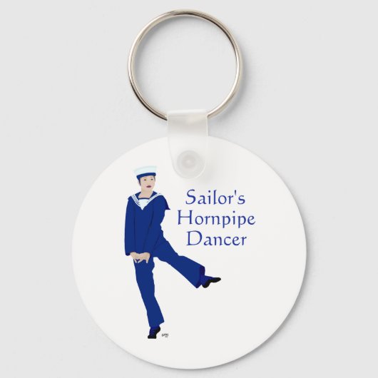 Zeilers Horlepijp Danser Sleutelhanger (Voorkant)