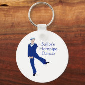 Zeilers Horlepijp Danser Sleutelhanger (Voorkant)