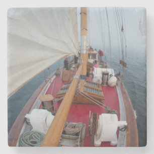 Zeilgrens Passage Stenen Onderzetter