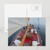 Zeilgrenspassage Briefkaart (Voorkant / Achterkant)