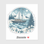 Zeiljacht Sticker (Vel)