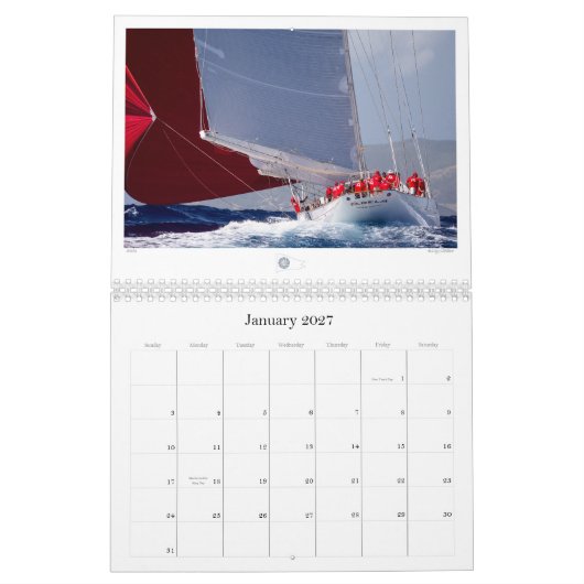 Zeilkalender van Cory Silken Photography Kalender (Jan 2027)