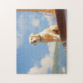 Zeillabrador retriever legpuzzel (Verticaal)