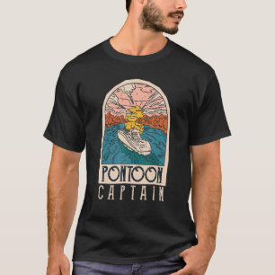 Zeilliefhebber Drijvende Steiger Eigenaar Bootkapi T-shirt